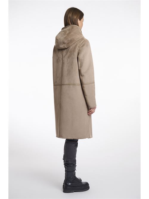 cappotto ova reversibile RINO & PELLE | OVA.7002511TOFFEE